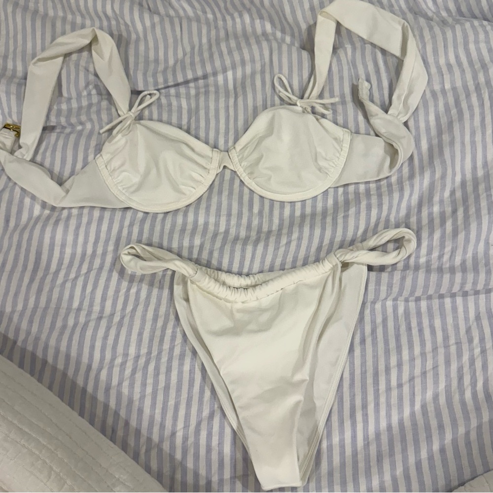 REVOLVE White Bikini Set
